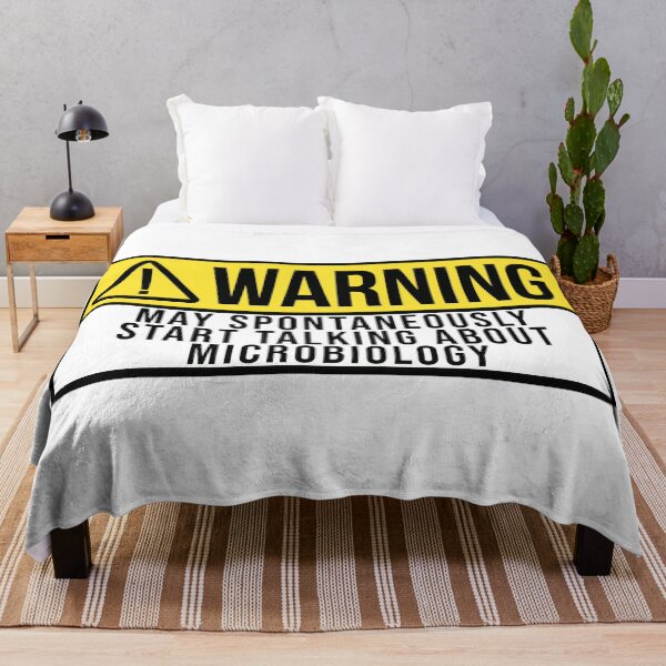 Item preview, Microbiology Warning designed and sold by XCIV.