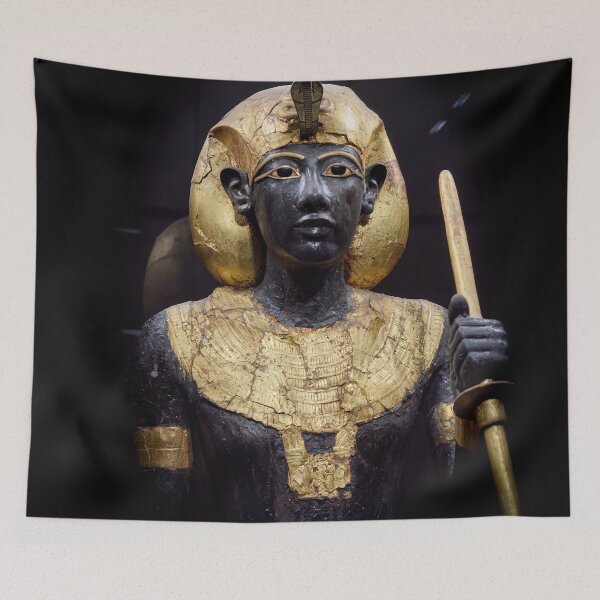 Item preview, Guardian Statue of Tutankhamun. Cairo 2026 designed and sold by Jouko Lehto Photography.
