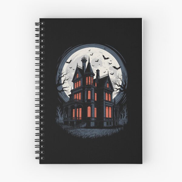 Item preview, Gothic Haunted House - Spooky Halloween Mansion designed and sold by PunkNation-Arts.