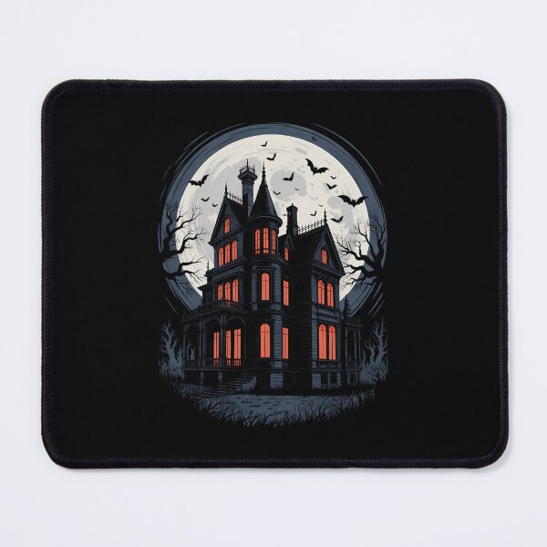 Item preview, Gothic Haunted House - Spooky Halloween Mansion designed and sold by PunkNation-Arts.