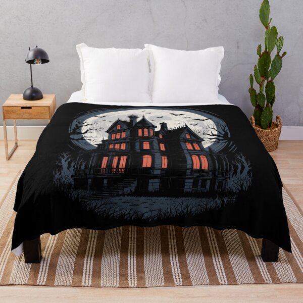 Item preview, Gothic Haunted House - Spooky Halloween Mansion designed and sold by PunkNation-Arts.