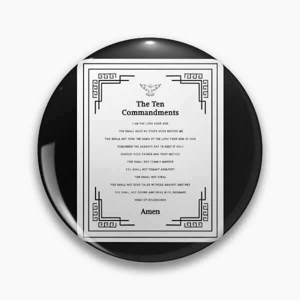 Item preview, THE TEN COMMANDMENTS, GOD, YHWH, GODS LAW designed and sold by AASparksDesigns.