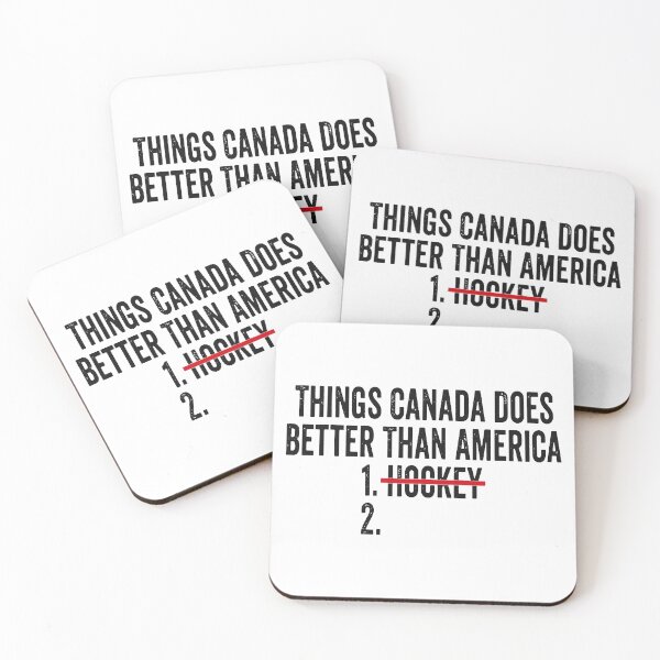 Item preview, Things Canada Does Better Than America 1. Hockey 2. USA Patriot Hockey Humor  designed and sold by bookerlucy.