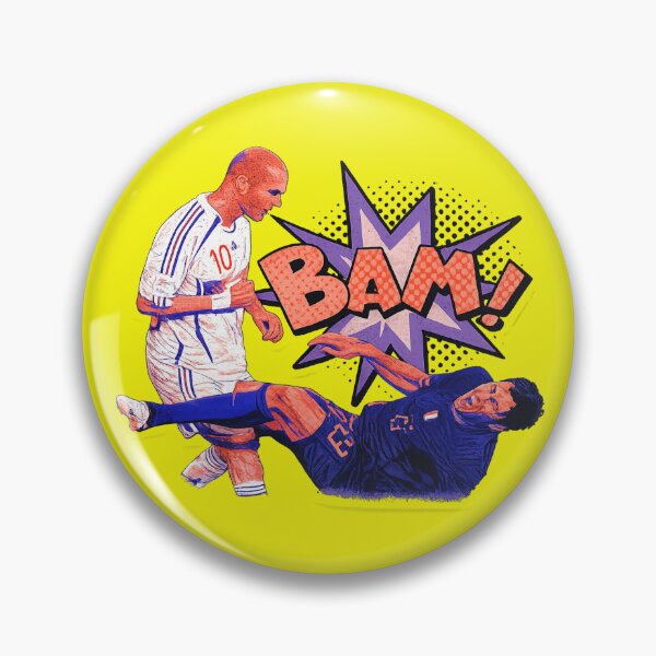 Item preview, Kung Foot – Retro comic book style with headbutt – Pop Art Football Fight designed and sold by Wawan35200.