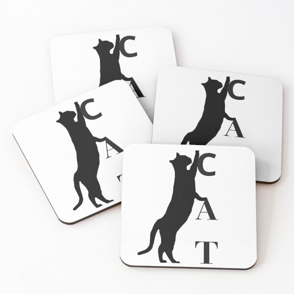 Item preview, Cat-Minimal Typography|Animal Type Series designed and sold by designsvetlana1.