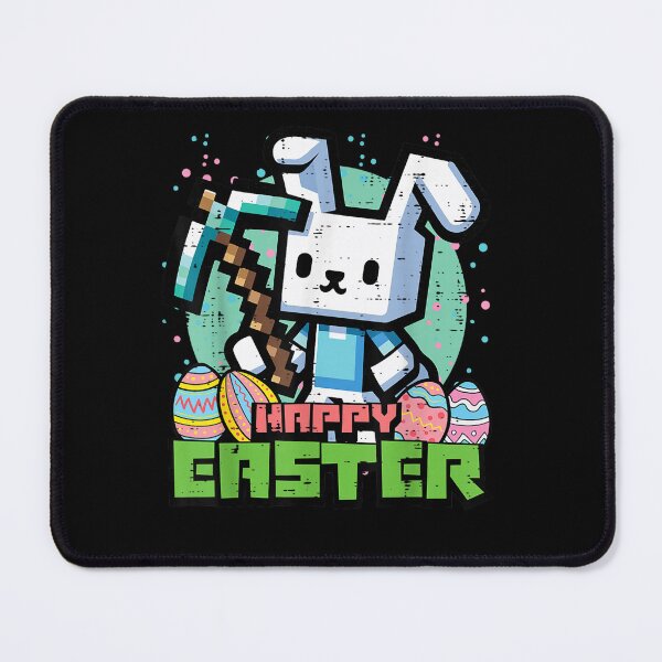 Item preview, Happy Easter Bunny Pixel Game Gaming Gamer designed and sold by koffmannohe.