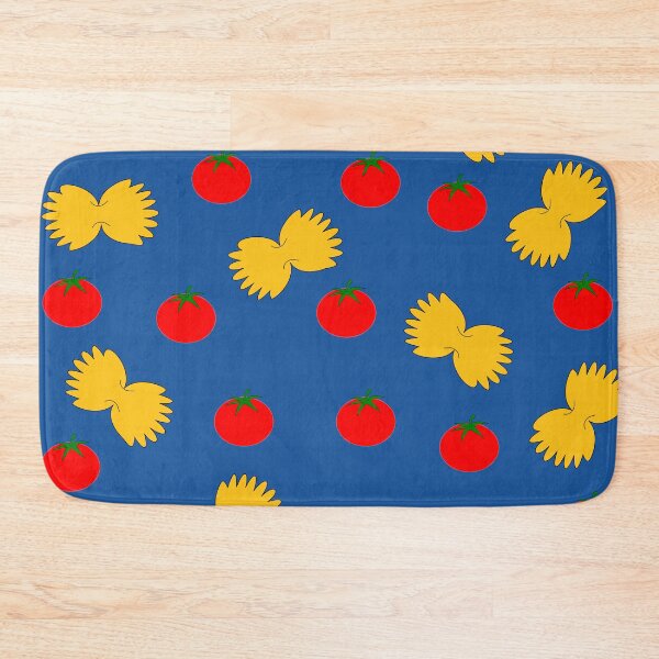 Item preview, Farfalle with tomato (Blue) designed and sold by Lush Brush & Line.