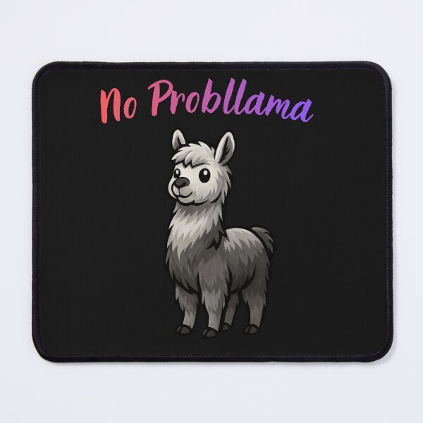 Item preview, No Probllama – Funny Alpaca Lover Cute Animal Design designed and sold by GigaFactory.