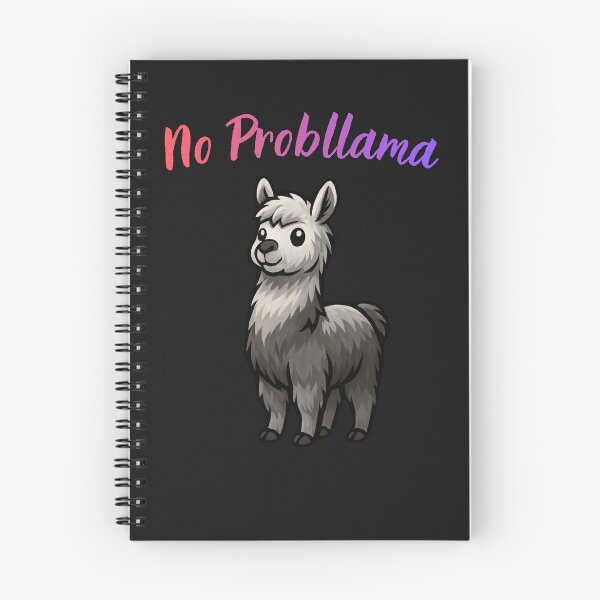 Item preview, No Probllama – Funny Alpaca Lover Cute Animal Design designed and sold by GigaFactory.