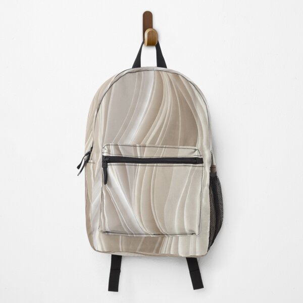 Item preview, Minimal Wave Pattern – Beige Neutral Flowing Line Seamless Art designed and sold by OpenDreamArts.