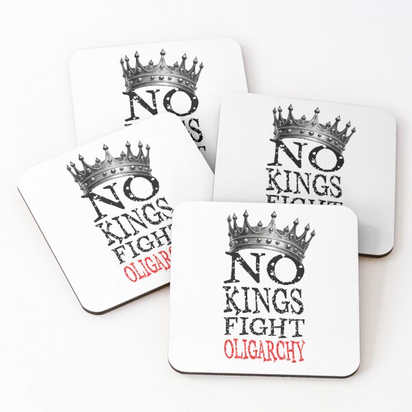 Item preview, No Kings Fight Oligarchy designed and sold by TheEndDesign.