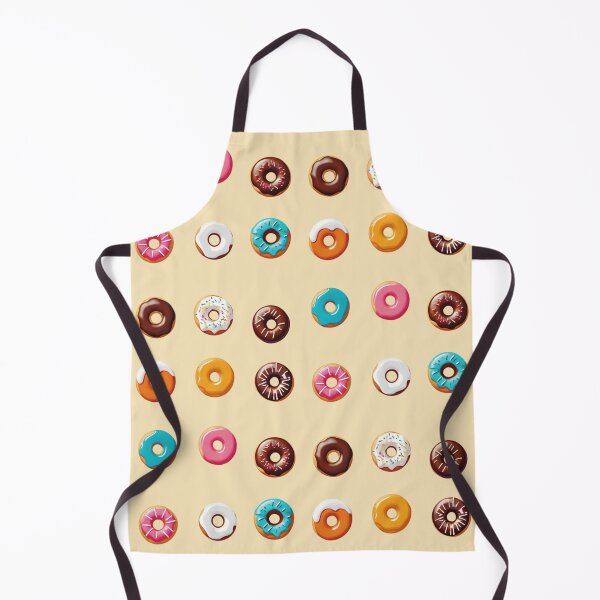 Item preview, Colorful Glazed Donuts Pop Art Grid Pattern designed and sold by AlxVel.