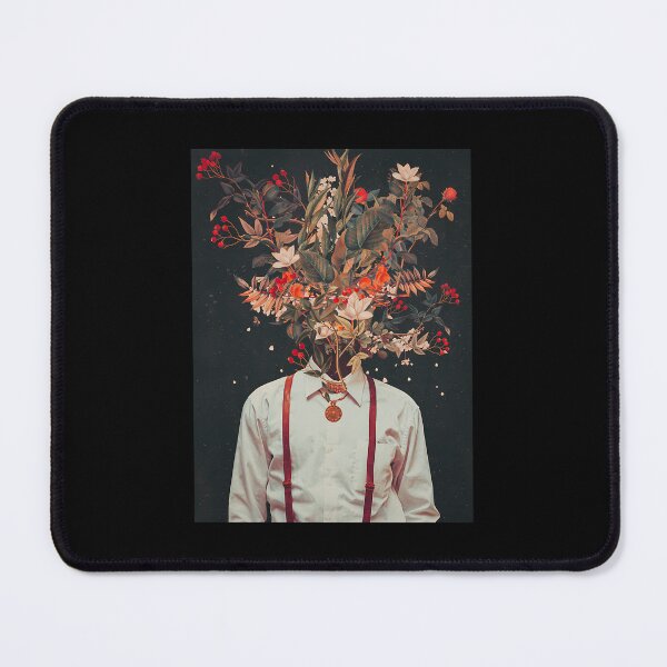 Item preview, Surreal Botanical Foliage Head Portrait designed and sold by ugmrbhbm6.