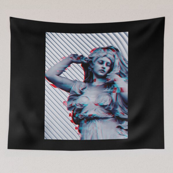 Item preview, Glitched Roman Statue Vaporwave Cybercore designed and sold by ugmrbhbm6.