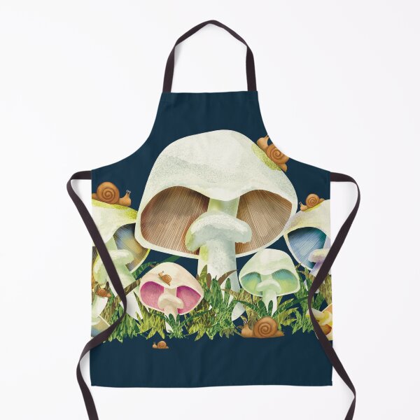 Item preview, Mushrooms and Garden Snails designed and sold by Karin Taylor.