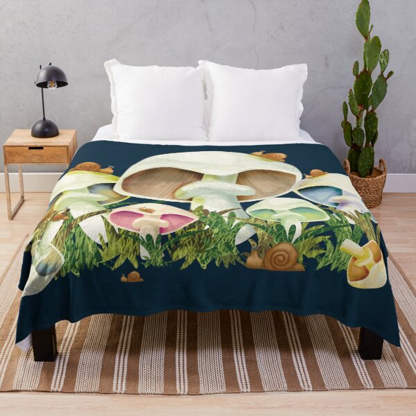 Item preview, Mushrooms and Garden Snails designed and sold by Karin Taylor.