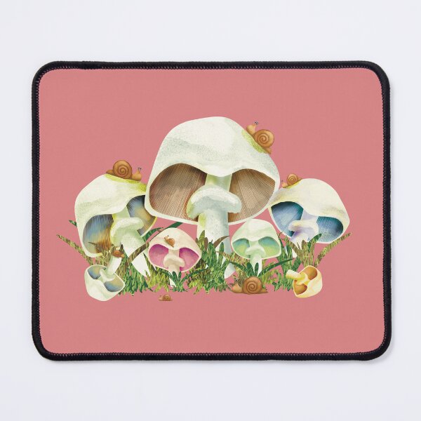 Item preview, Mushrooms and Garden Snails designed and sold by Karin Taylor.
