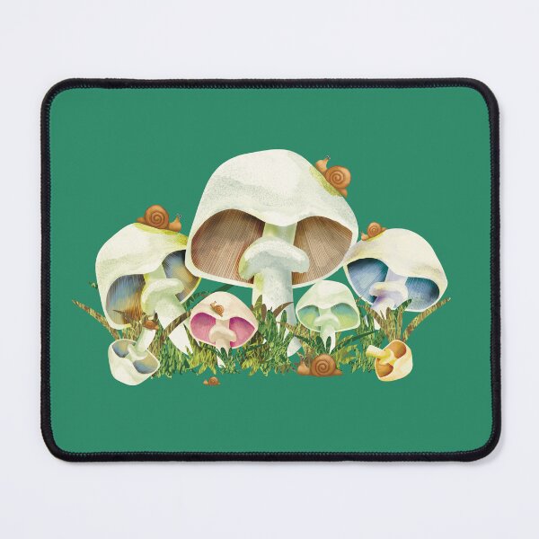 Item preview, Mushrooms and Garden Snails designed and sold by Karin Taylor.