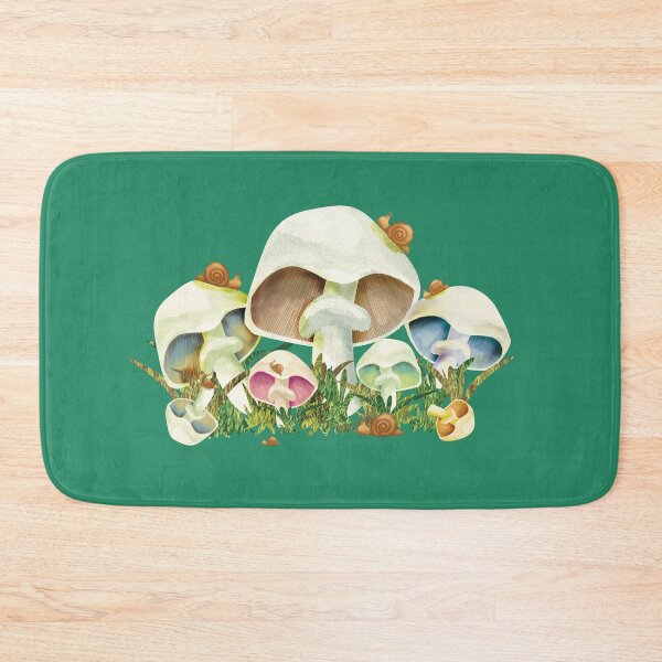 Item preview, Mushrooms and Garden Snails designed and sold by Karin Taylor.