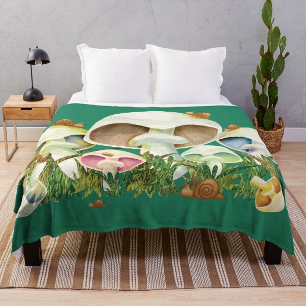 Item preview, Mushrooms and Garden Snails designed and sold by Karin Taylor.