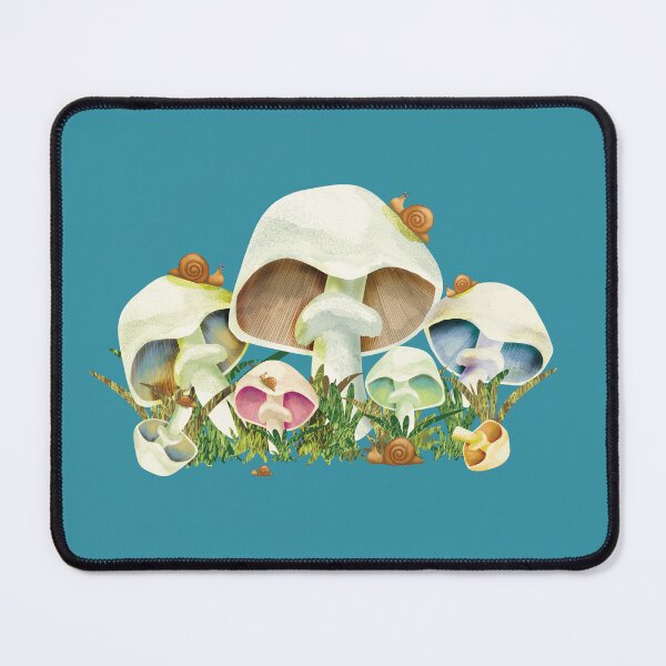 Item preview, Mushrooms and Garden Snails designed and sold by Karin Taylor.