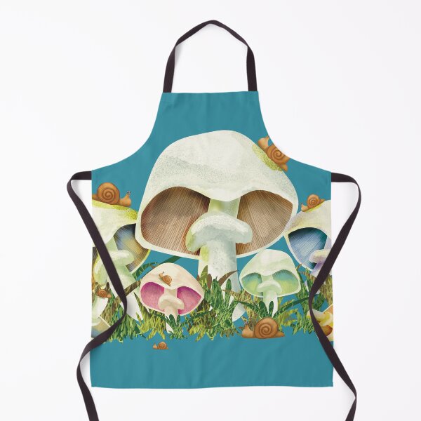 Item preview, Mushrooms and Garden Snails designed and sold by Karin Taylor.