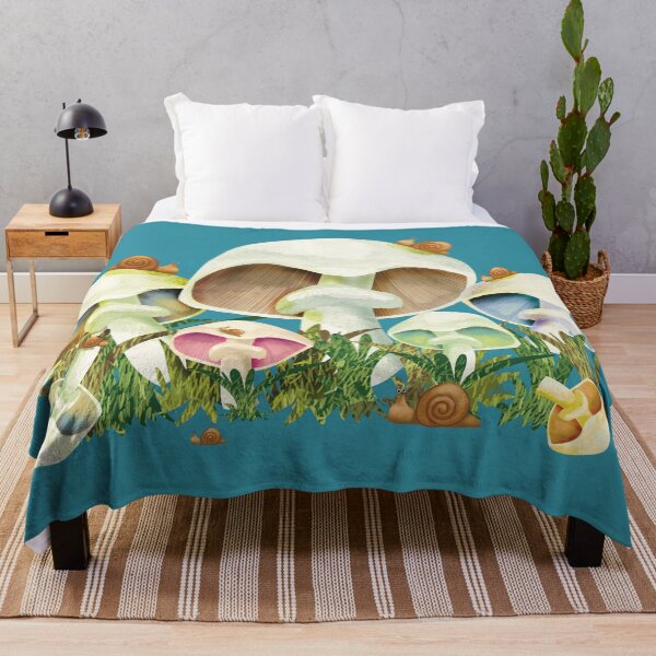 Item preview, Mushrooms and Garden Snails designed and sold by Karin Taylor.
