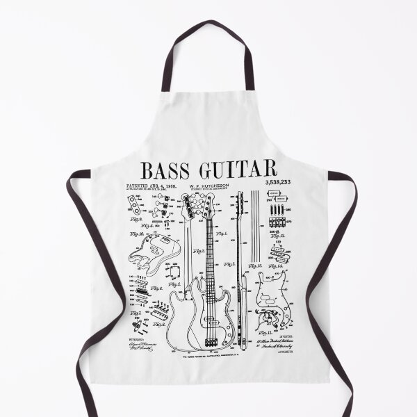 Item preview, Bass Player Bassist Music Instrument Musician Vintage Patent designed and sold by GrandeDuc.