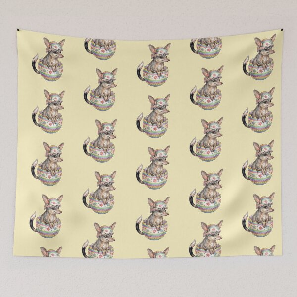 Item preview, Watercolor Easter Bilby in Floral Egg - Australian Wildlife Nursery Art designed and sold by Wennebabs.