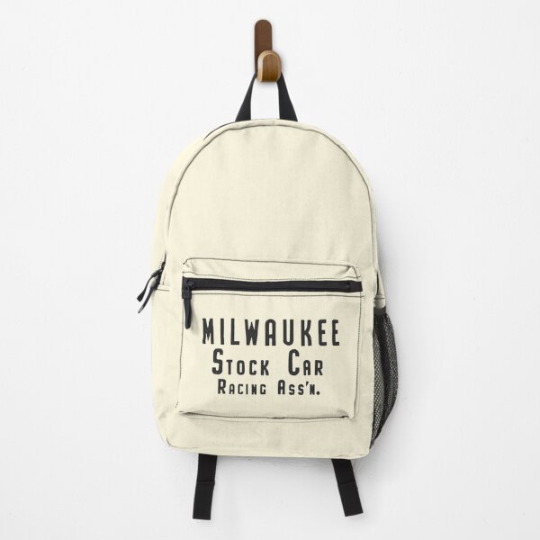 Item preview, Milwaukee Stock Car Racing Association - vintage black print designed and sold by retropetrol.