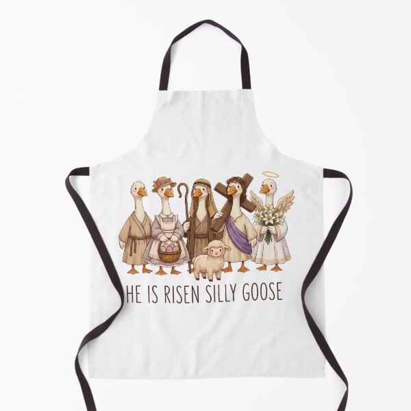 Item preview, He Is Risen Silly Goose - Funny Christian Easter Sublimation Design - Cute Religious Goose Clipart designed and sold by koffmannohe.