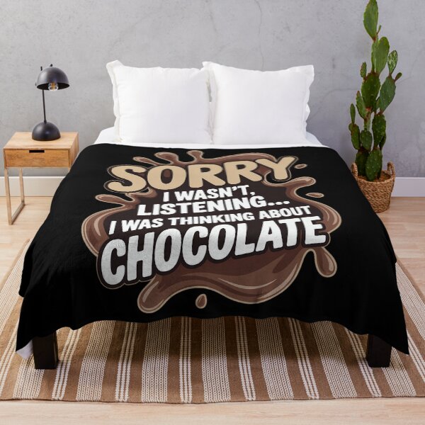 Item preview, Thinking About Chocolate Melting Chocolate Cocoa designed and sold by HellD3vil-Art.