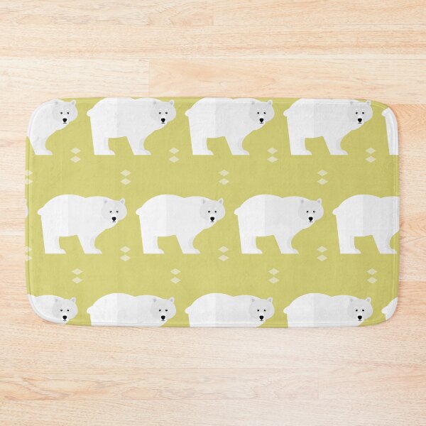 Item preview, Polar bears on green designed and sold by reneesillus.