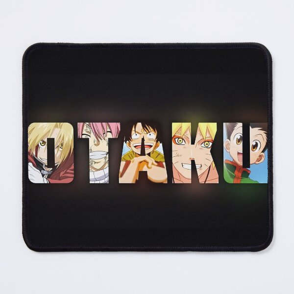 Item preview, OTAKU Minimal Anime Typography – Clean Dark Aesthetic Design designed and sold by PosterFuel.