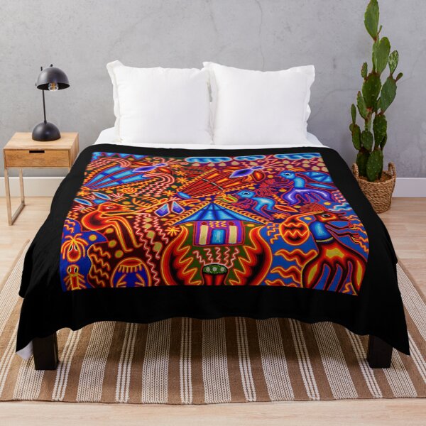 Item preview, Psychedelic Beaded Textile Geometric Pattern designed and sold by ugmrbhbm6.