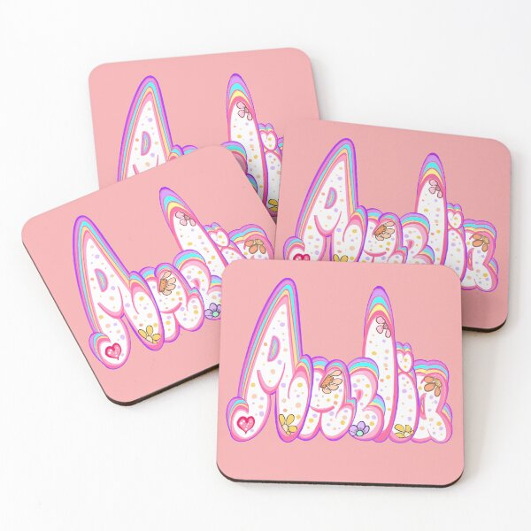 Item preview, Amelia Name Popular Girls and womens Personalized Custom gift in white and floral pastels designed and sold by Artonmytee.