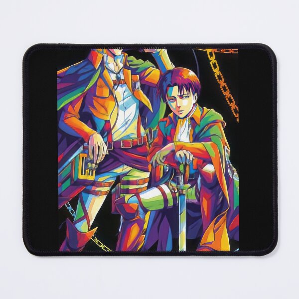 Item preview, Erwin Smith and Levi Ackerman Pop Art designed and sold by sandrahofer-art.