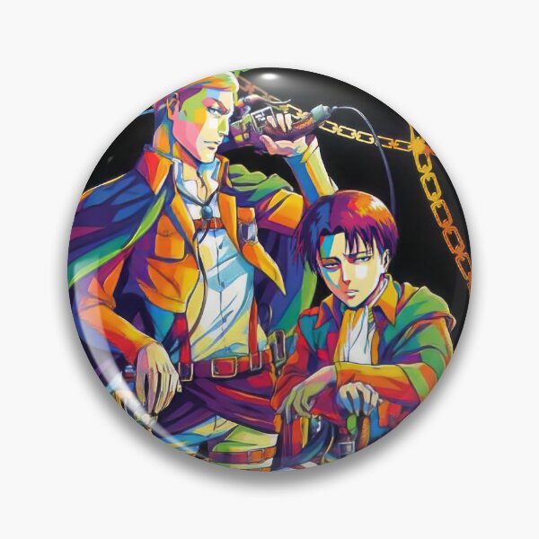 Item preview, Erwin Smith and Levi Ackerman Pop Art designed and sold by sandrahofer-art.