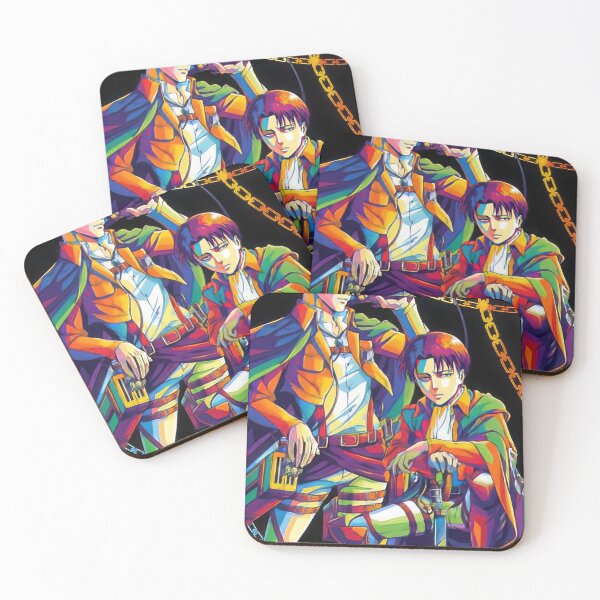 Item preview, Erwin Smith and Levi Ackerman Pop Art designed and sold by sandrahofer-art.