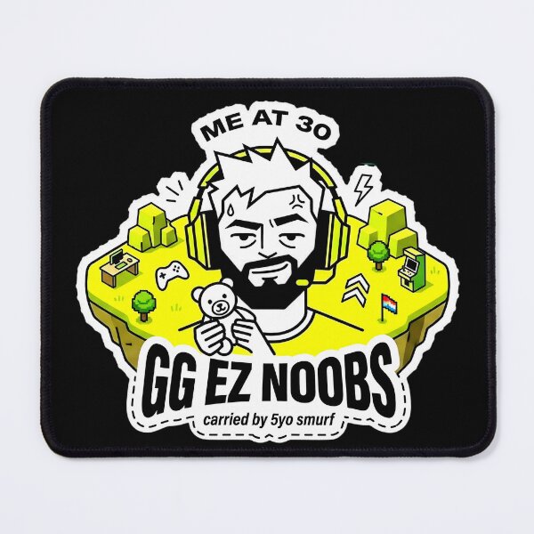 Item preview, Smurf Account Gamer Humor Vintage Retro Fitted designed and sold by Oommen Studio .