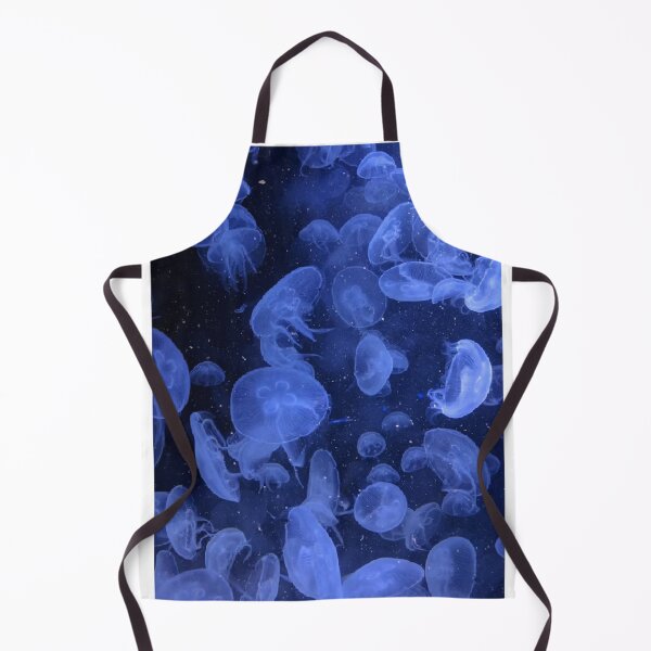 Item preview, Multiple Jellyfish Blue Photographic Print designed and sold by Mother-Nature65.