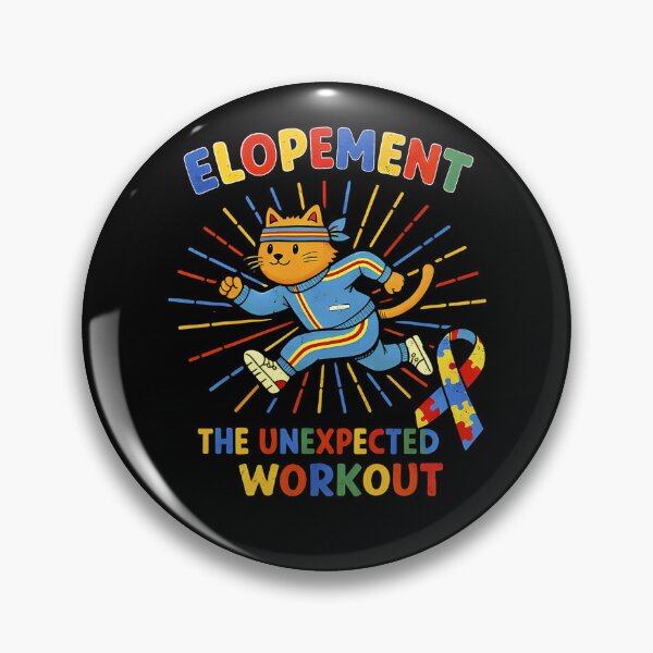 Item preview, Elopement The Unexpected Workout Autism Awareness Neurodiversity designed and sold by DeJuasLincoln.