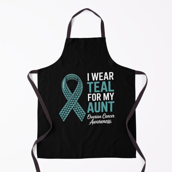 Item preview, Ovarian Cancer Ribbon I Wear Teal For My Aunt Support Squad designed and sold by HellD3vil-Art.