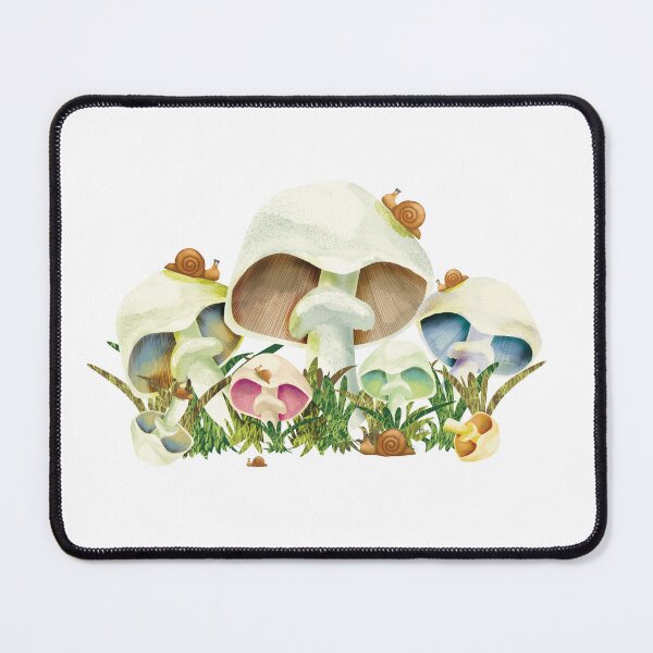 Item preview, Mushrooms and Garden Snails designed and sold by Karin Taylor.