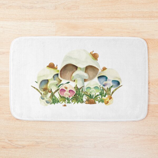 Item preview, Mushrooms and Garden Snails designed and sold by Karin Taylor.