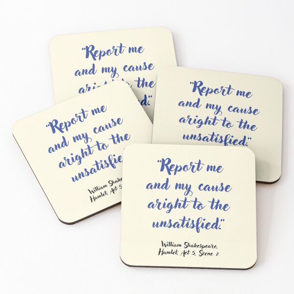Item preview, Shakespeare Quote from Hamlet designed and sold by CharlottePlaceArt.