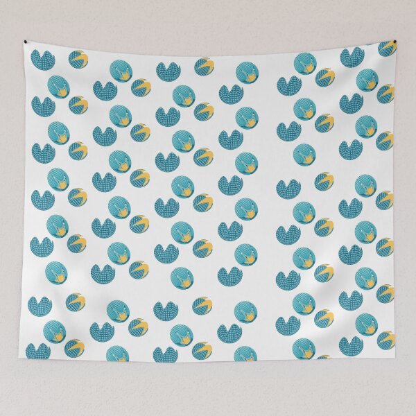 Item preview, Blue Tulips Reaching for the Sky designed and sold by AtenaArtStudio.