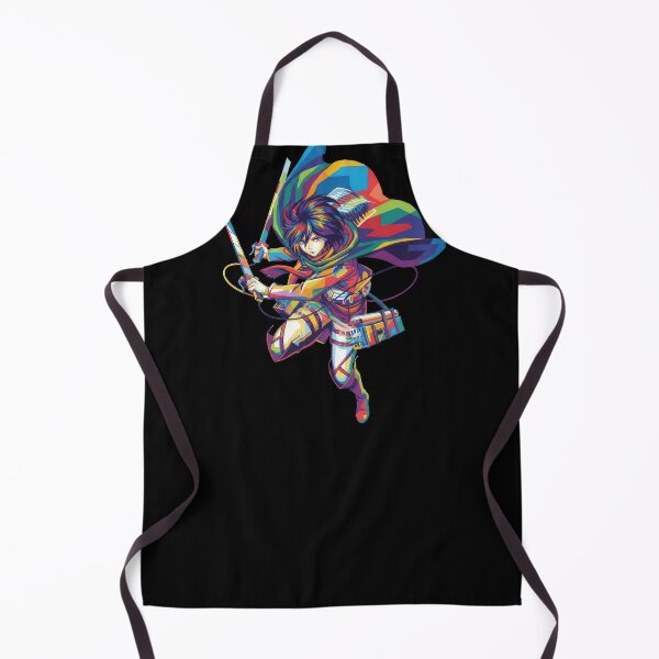 Item preview, Mikasa Ackerman Pop Art designed and sold by sandrahofer-art.