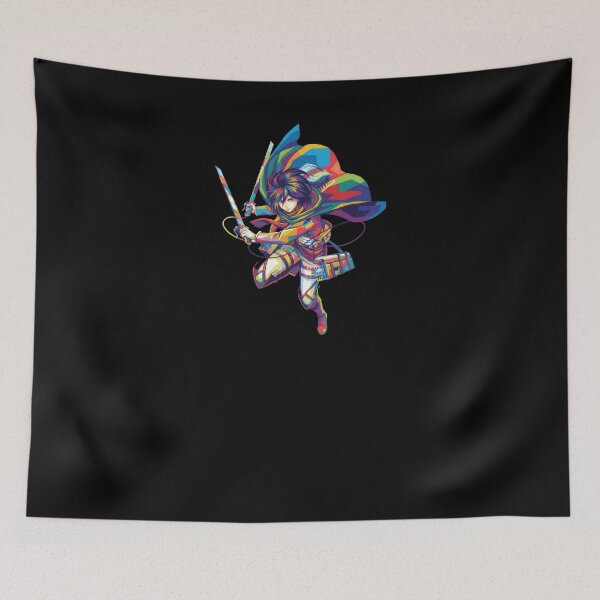 Item preview, Mikasa Ackerman Pop Art designed and sold by sandrahofer-art.