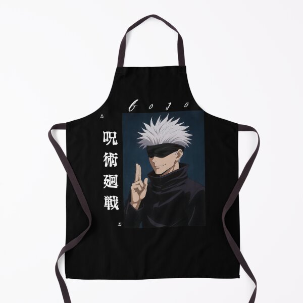 Item preview, Blindfolded White‑Haired Anime Sorcerer designed and sold by aztra-art.